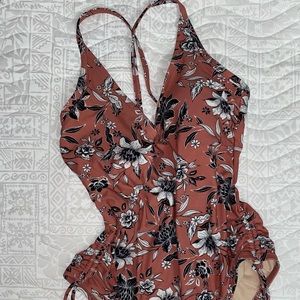 One piece bathing suit